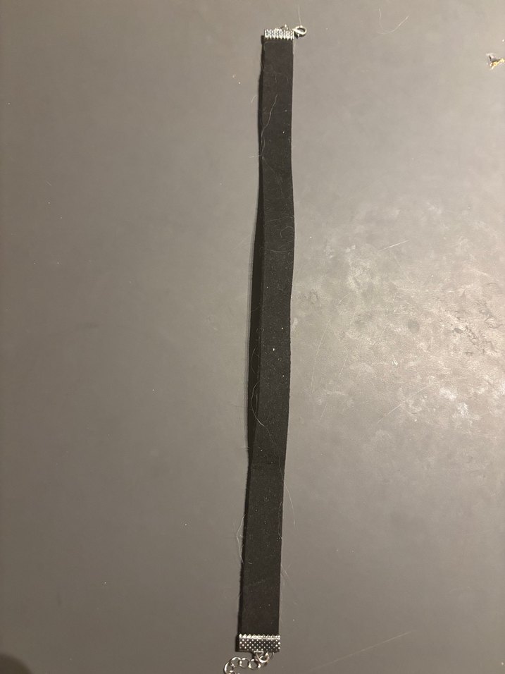 Zincir Detaylı Parlak Taşlı Köpek Tasma - Görsel 4