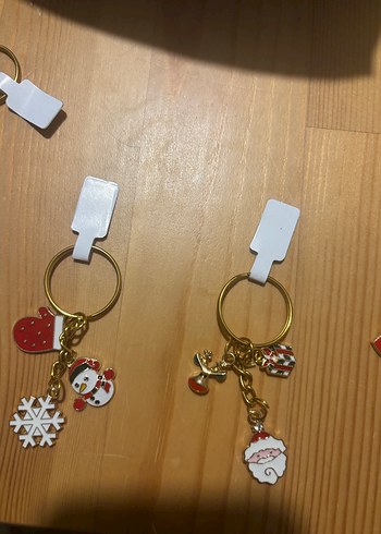 Renkli Zincir Detaylı Anahtarlıklar - Görsel 6