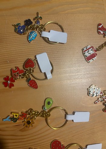 Renkli Zincir Detaylı Anahtarlıklar - Görsel 7