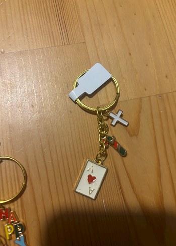 Renkli Zincir Detaylı Anahtarlıklar - Görsel 5