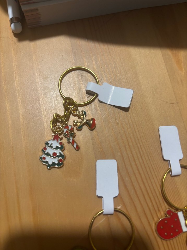 Renkli Zincir Detaylı Anahtarlıklar - Görsel 4