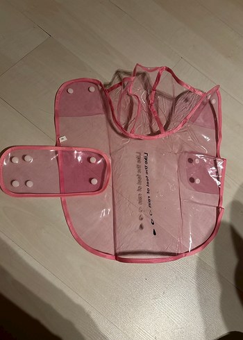 Pembe Desenli Köpek Yağmurluk - Görsel 2