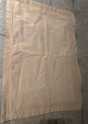 Bej Renk Düz Yastık Kılıfı - Görsel 6