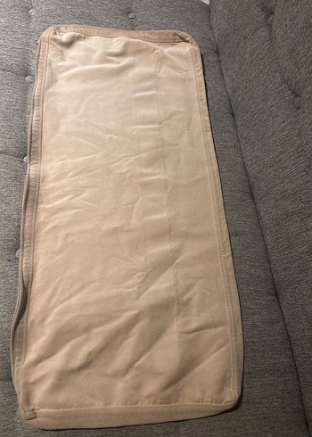 Bej Yumuşak Düz Yastık Kılıfı - Görsel 3