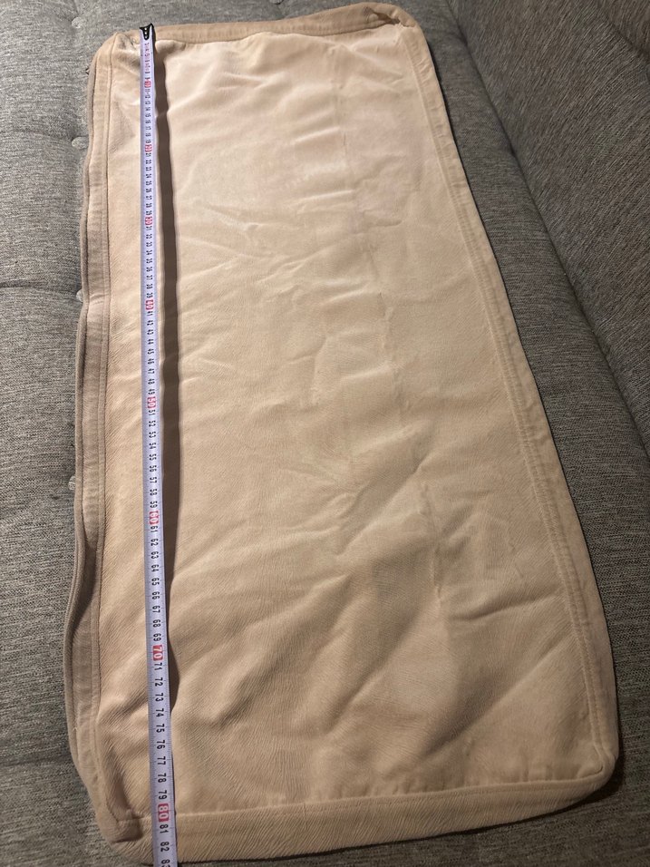 Bej Yumuşak Düz Yastık Kılıfı - Görsel 5