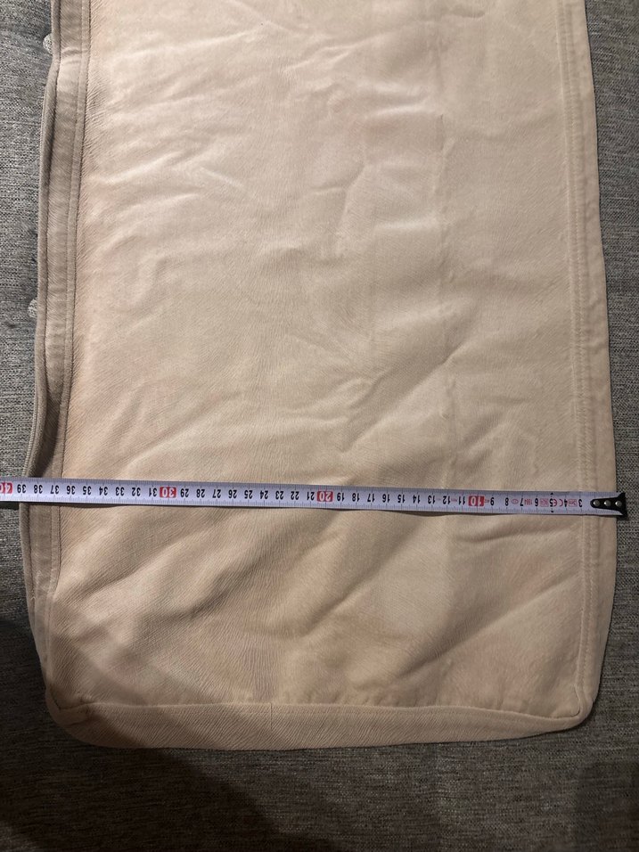 Bej Yumuşak Düz Yastık Kılıfı - Görsel 4