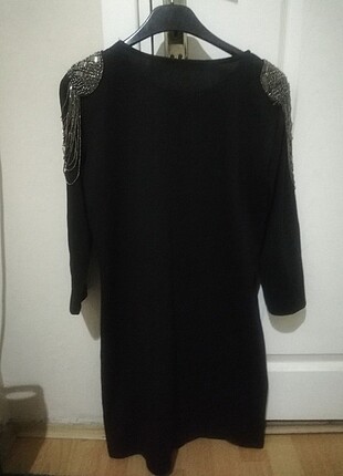 Zara Zara uzun siyah elbise