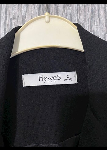 İnci detaylı Siyah Kadın Blazer Ceket - Görsel 6