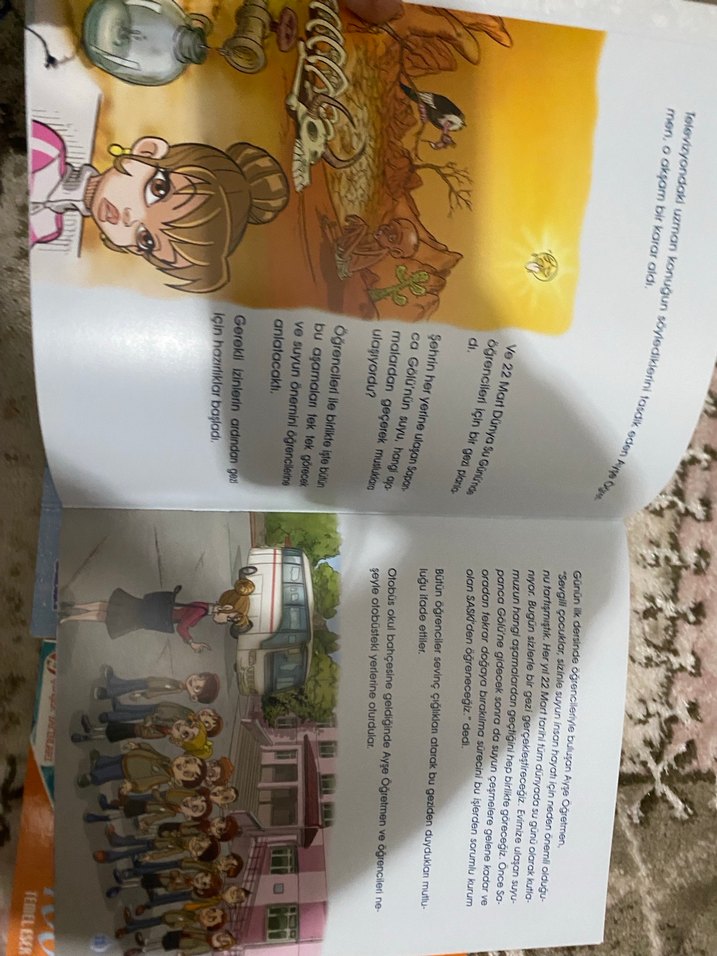 Suyun Yolculuğu Çocuk Kitabı - Görsel 2