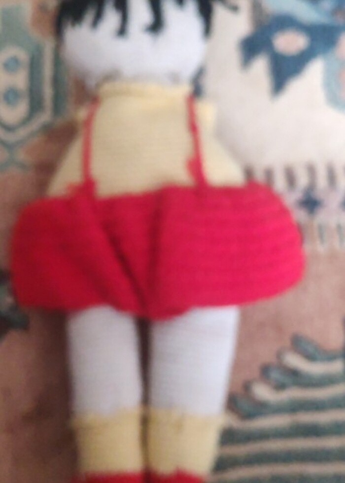 Kırmızı başlıklı kız bebeği - Görsel 2