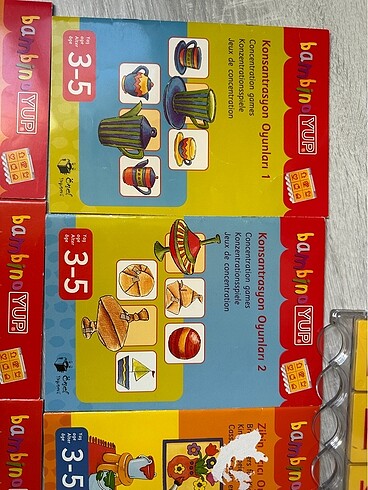  Beden Bambino YUP 3-5 yaş eğitim seti