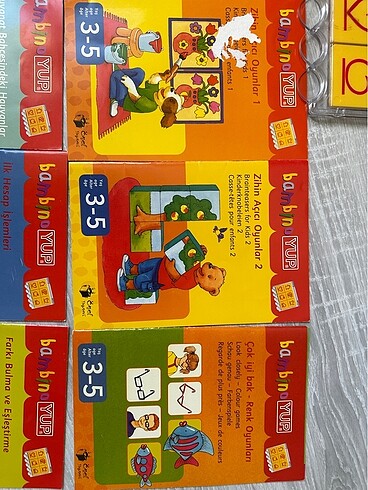  Beden Renk Bambino YUP 3-5 yaş eğitim seti