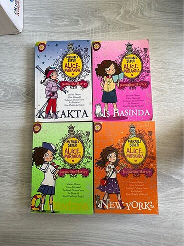 Meraklı Şeker Alice Miranda Kitapları