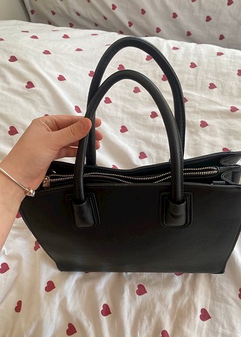 Stradivarius Stradivarius Kadın Turuncu Baskılı Tote Çanta
