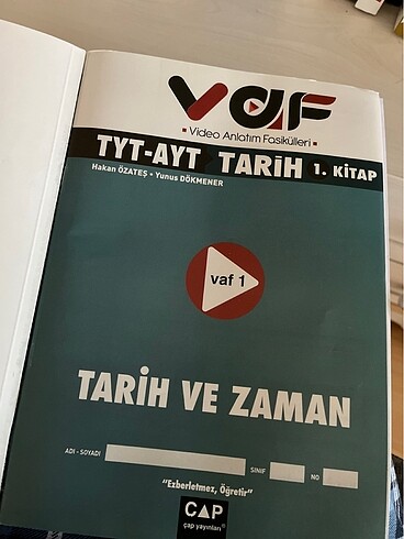 Beden Renk Cap yayinlari 16 tane Video Anlatim Fasikulu