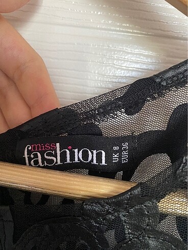 36 Beden siyah Renk Miss Fashion Siyah Mezuniyet Elbisesi