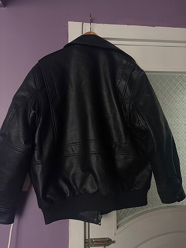 Bershka Bershka deri bomber ceket