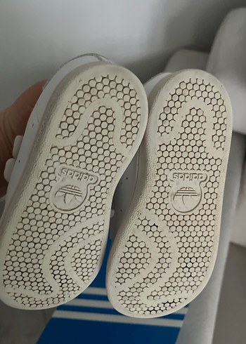 Adidas Kız Çocuk Beyaz Cırt Cırtlı Spor Ayakkabı - Görsel 4