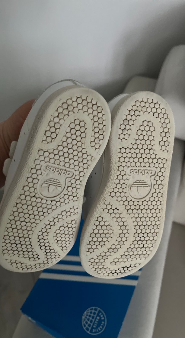 Adidas Kız Çocuk Beyaz Cırt Cırtlı Spor Ayakkabı - Görsel 4