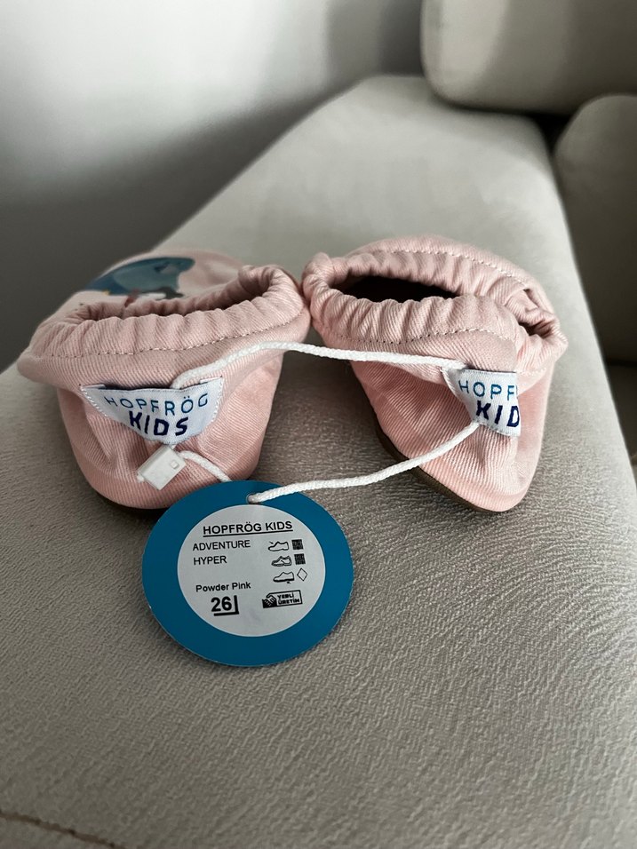Hopfrög Adventıre Hyper Toz Pembe Barefoot Akıllı Patik - Görsel 2