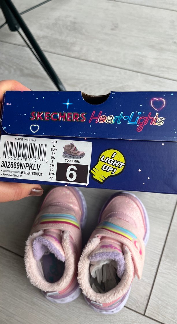 Skechers Kız Çocuk Pembe Cırt Cırtlı bot - Görsel 4
