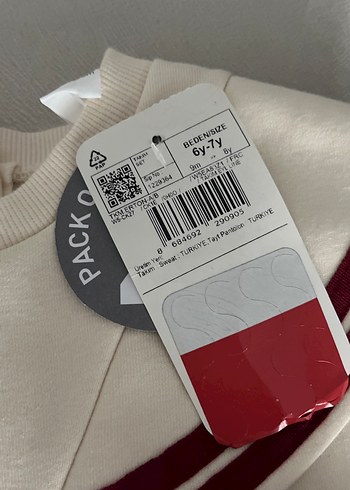 LCW Bordo Kız Eşofman Takımı - Görsel 2