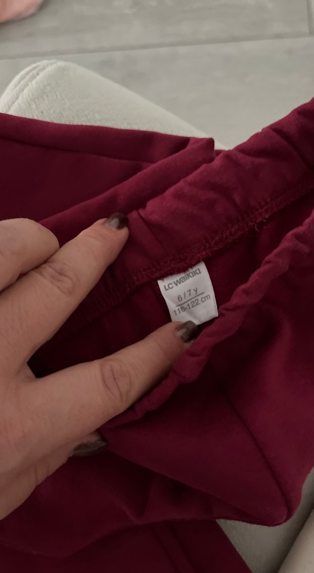 LCW Bordo Kız Eşofman Takımı - Görsel 3