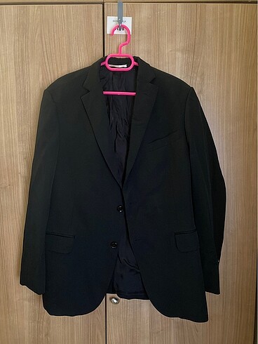 Diğer Oversize siyah blazer ceket