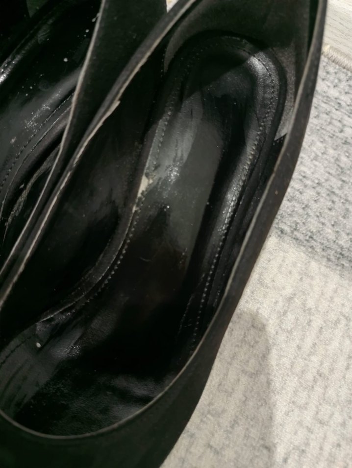 Siyah Minimalist Stiletto Topuklu Kadın Ayakkabı - Görsel 3