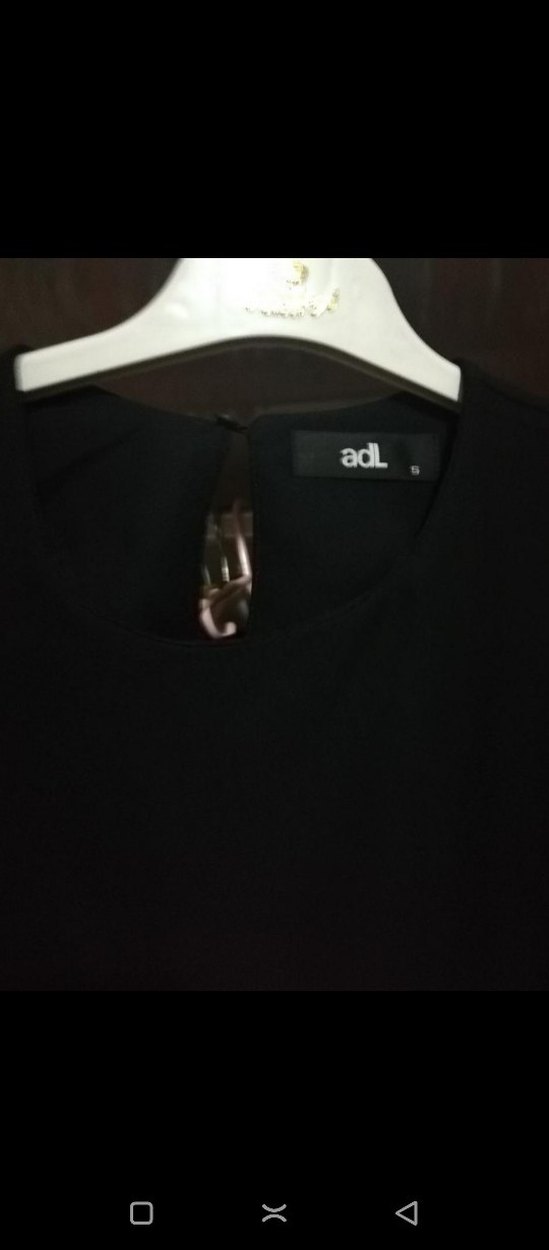 Siyah Uzun Kollu Drapeli Gotik Elbise - Görsel 3