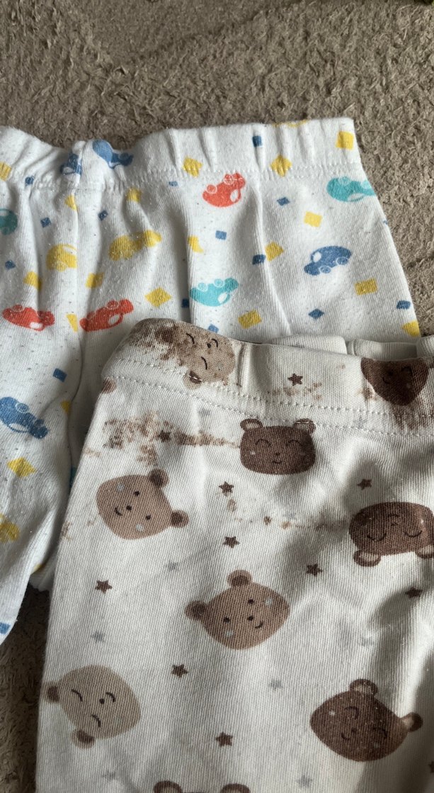 Pamuklu Baskılı Bebek Pijama Altları - Görsel 2