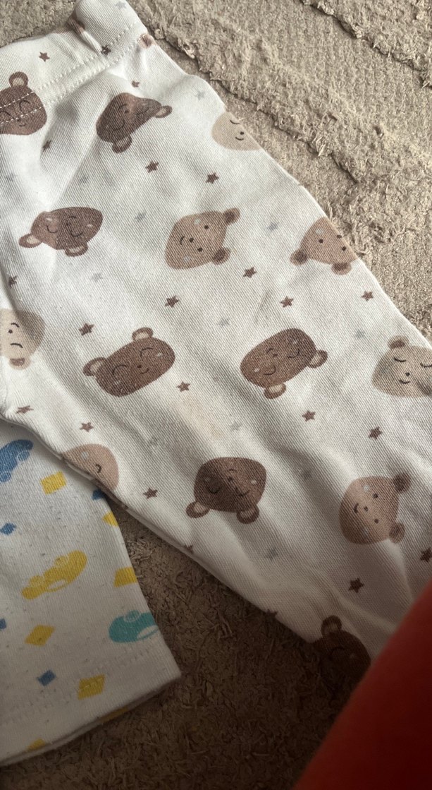 Pamuklu Baskılı Bebek Pijama Altları - Görsel 3