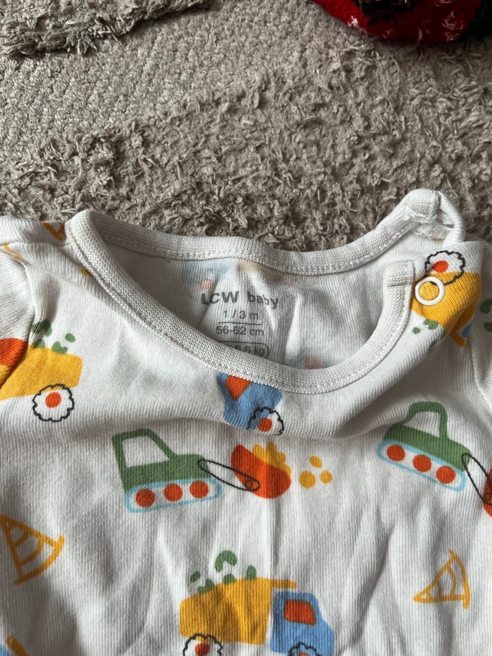 Kısa Kollu Baskılı Bebek Body - Görsel 2