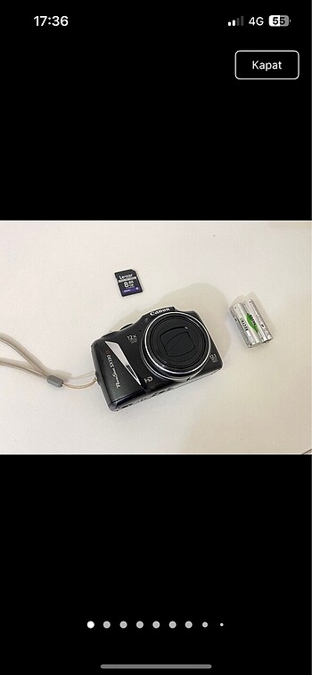 Canon sx130 fotoğraf makinesi