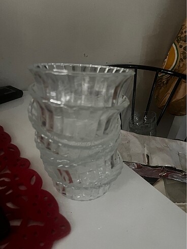 6 lı cam kase çerezlik