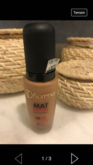 Flormar Flormar mat fondoten