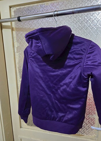 Mor Detaylı  erkek cocuk mont - Görsel 5