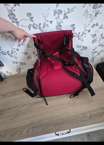 Bordo Bebek Çantası - Görsel 3