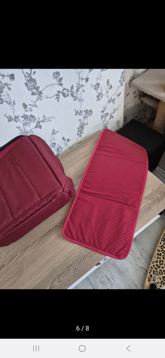 Bordo Bebek Çantası - Görsel 4