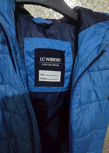 Erkek Çocuk Mavi Kapüşonlu Fermuarlı Yelek - Görsel 3