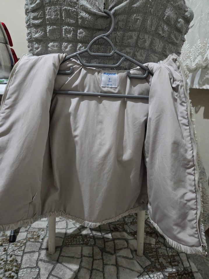 cocuk peluş ceket - Görsel 5