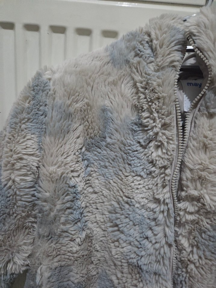 cocuk peluş ceket - Görsel 4