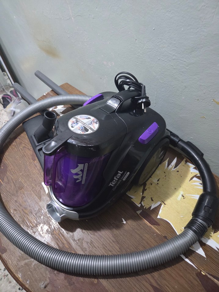 Mor Tefal Elektrikli Süpürge - Görsel 4