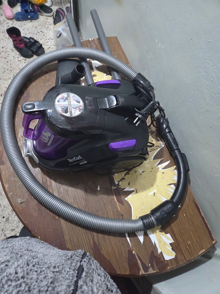 Mor Tefal Elektrikli Süpürge - Görsel 5