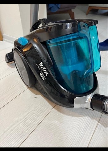 Turkuaz ve Gri Elektrikli Süpürge - Görsel 4