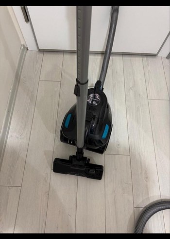 Turkuaz ve Gri Elektrikli Süpürge - Görsel 3