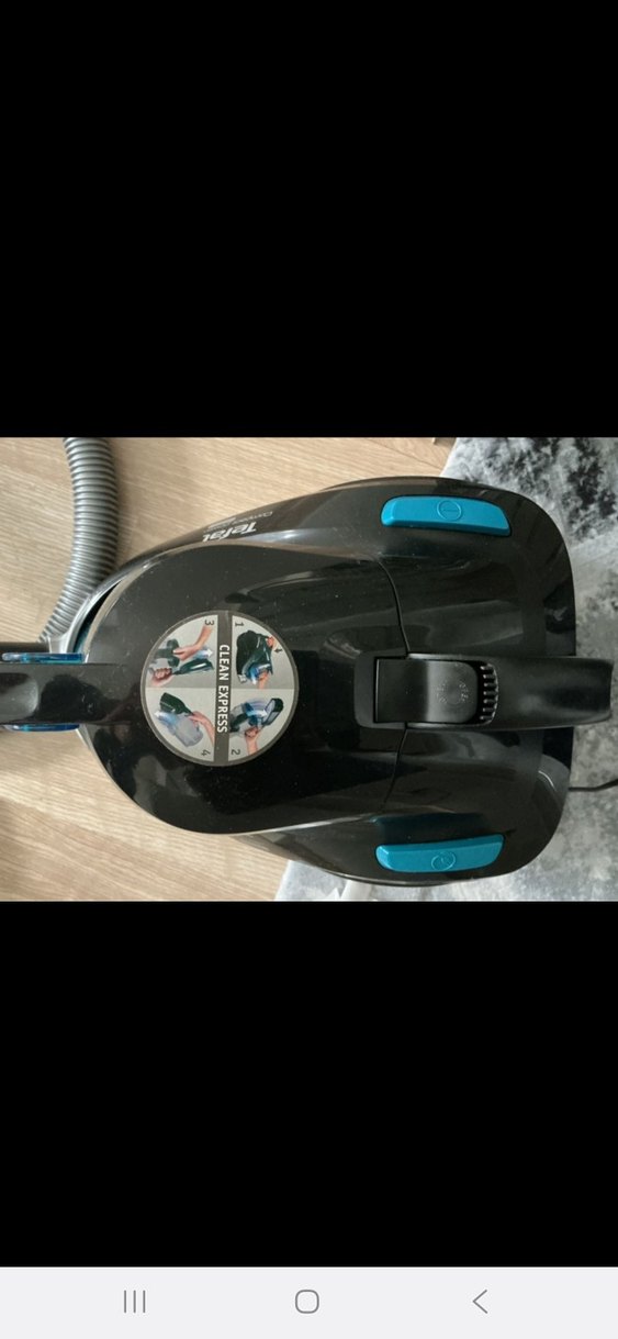 Turkuaz ve Gri Elektrikli Süpürge - Görsel 5