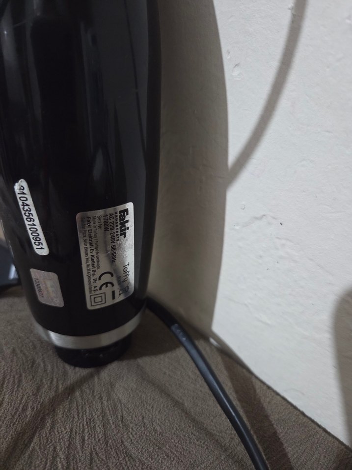 Fakir Toffy Siyah Gri Blender - Görsel 4