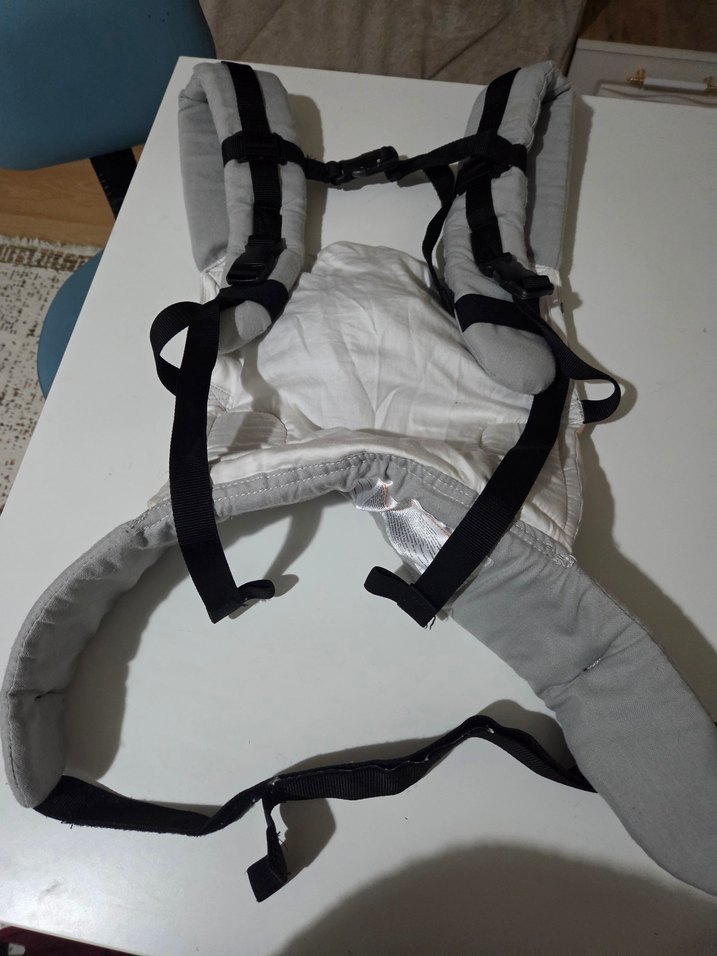 Gri Bebek Taşıyıcı Baykuş Desenli - Görsel 3