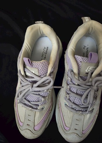 38 Beden Skechers Lila Platform Spor Ayakkabı
